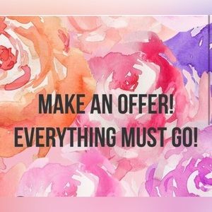 Closet clear out - EVERYTHING must go